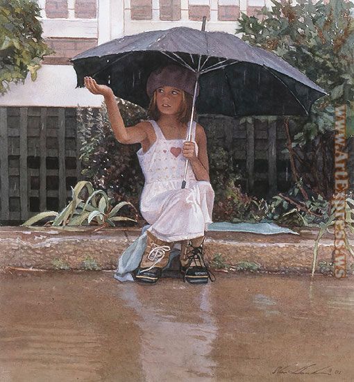 Steve Hanks Catching the Rain